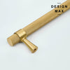 High-quality brass cabinet hardware, crafted from durable materials for long-lasting use