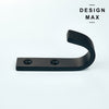 Sophisticated wall-mounted hook for modern mudroom
