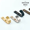 Sleek aluminum wall hook for luxury mudroom décor
