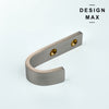 Luxury wall hook for organizing entryway and mudroom
