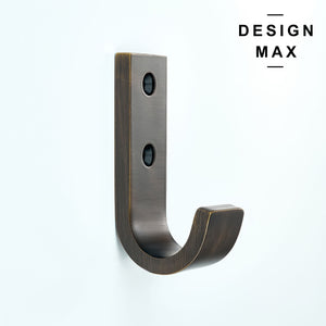 Luxury wall hook for organizing entryway and mudroom
