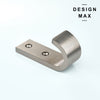 High-end brass wall hook for mudroom organization

