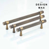 High-quality brass cabinet hardware, crafted from durable materials for long-lasting use
