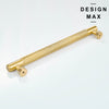 Knurled Essence Solid Brass Cabinet Pull_4