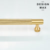 Knurled Essence Solid Brass Cabinet Pull_6