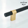 Functional brass cabinet hardware, designed for easy use and effortless style
