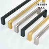 Modern brass cabinet hardware, perfect for adding a touch of luxury and sophistication to your home.
