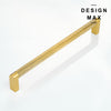 Functional brass cabinet hardware, designed for easy use and effortless style.