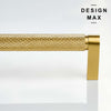 Sleek brass cabinet hardware with a minimalist design, enhancing the overall aesthetic of your furniture.
