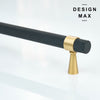 Brass cabinet knobs and pulls, perfect for adding a touch of luxury to your kitchen
