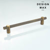 Durable solid brass appliance pull for heavy-duty use
