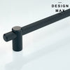  Durable appliance pull with a satin nickel finish
