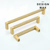 Durable cabinet pull made from premium solid brass
