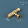  Modern brass cabinet knobs