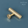 High-quality brass cabinet hardware