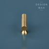 Functional brass cabinet hardware