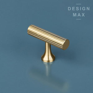 Elegant brass cabinet knob 