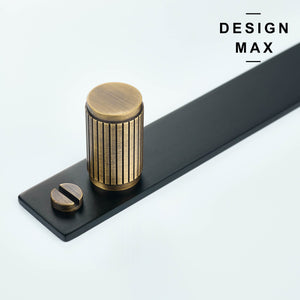 High-quality brass cabinet hardware, crafted from durable materials for long-lasting use
