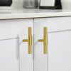 High-quality brass cabinet hardware