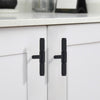 Functional brass cabinet knobs with a comfortable grip