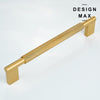 luxury Knurled Sliding Appliance Pull with Square Base18