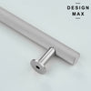 High-quality solid brass cabinet pull with a timeless look
