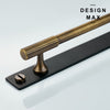 Decorative brass pulls, enhancing the visual appeal of your cabinetry
