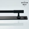 Unique brass pull with a geometric design, making a bold statement in any space
