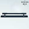 Durable brass pull handle with a refined design, ideal for high-traffic areas
