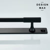 Unique brass pull with a geometric design, making a bold statement in any space
