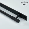 Brass cabinet pull with a minimalist profile, complementing modern interior styles
