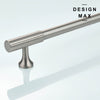 Durable brass pull handle with a refined design, ideal for high-traffic areas
