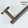 Product schematic showing 3.03-inch height and 2.04-inch base diameter for stainless steel tissue holder.