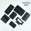 Elegant concealed hinges designed to complement modern and minimalist interiors
