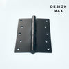 Modern invisible hinges with a sleek, contemporary design for seamless door integration
