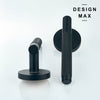 Matte Black door handle set