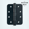 Invisible door hinges with a 180-degree opening angle for optimal functionality
