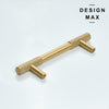 High quality brass cabinet hardware, designed for easy installation and maintenance
