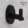 Elegant towel hooks for bathroom organization
