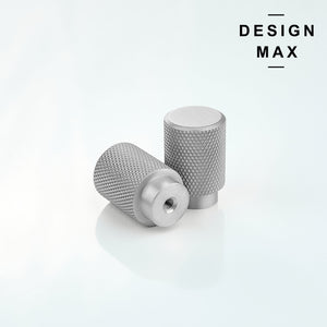 Minimalist solid brass knob for contemporary cabinets
