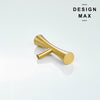 High-quality brass cabinet hardware, crafted from durable materials for long-lasting use.
