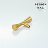 Sleek brass cabinet hardware with a minimalist design, enhancing the overall aesthetic of your furniture.
