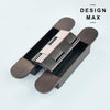 Concealed heavy-duty hinges for smooth and quiet door operation
