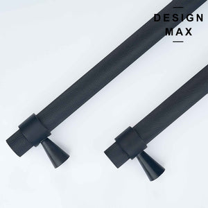 Modex Black Brass Appliance Pull – Sleek Modern Cabinet Handle