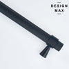 Black Brass Appliance Pull for Kitchen & Cabinetry – Durable & Stylish