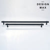 Modern Black Brass Refrigerator Handle – Modex Appliance Pull