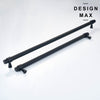 Elegant Black Brass Cabinet Pull – Perfect for Oven & Drawers