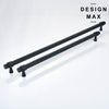 Modex Black Brass Handle – Ergonomic Appliance Grip