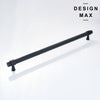 Premium Brass Appliance Handle – Matte Black Hardware