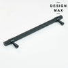 Knurled black cabinet handle – Modex series by Design Max